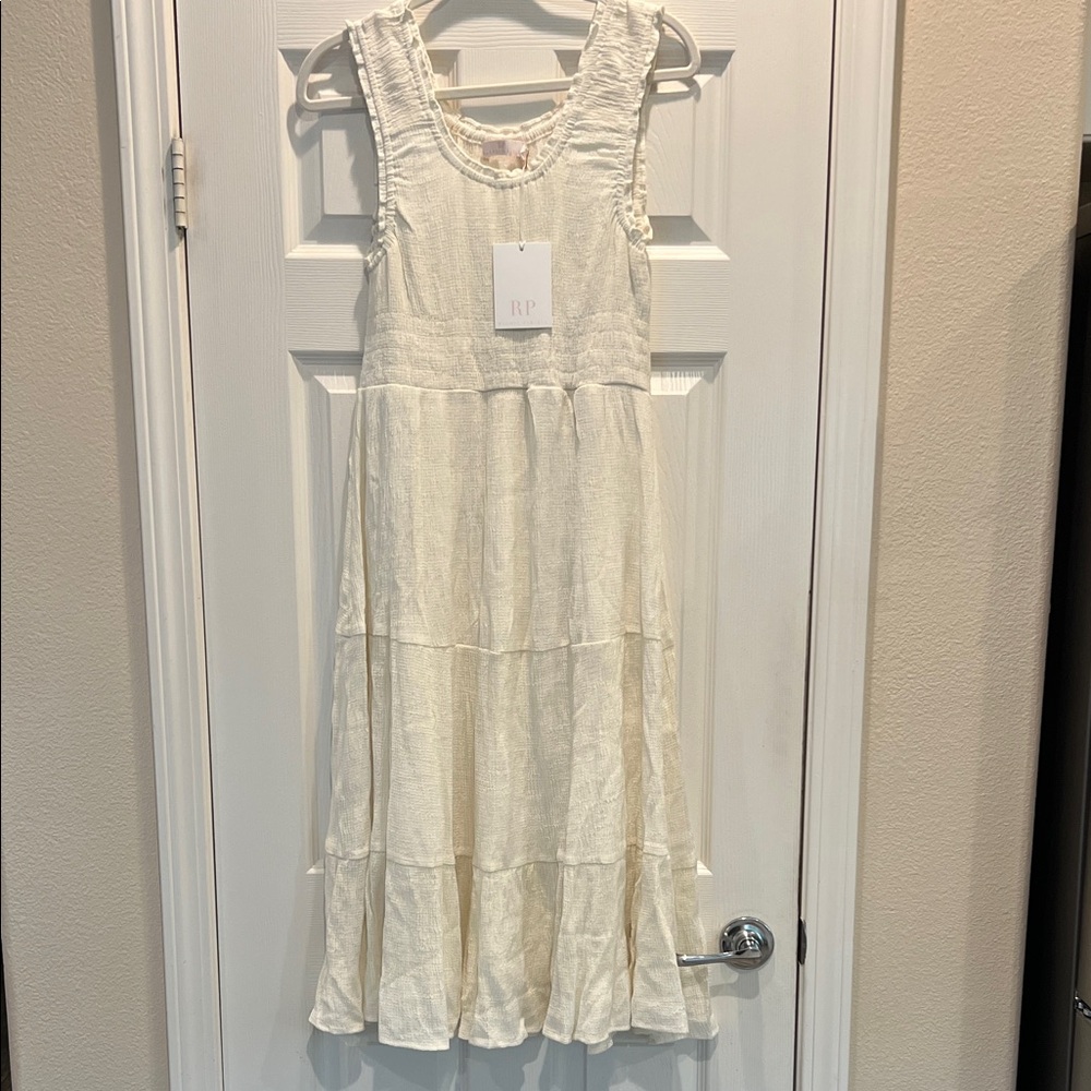 Rachel Parcell Cream Woman’s Casual Dress